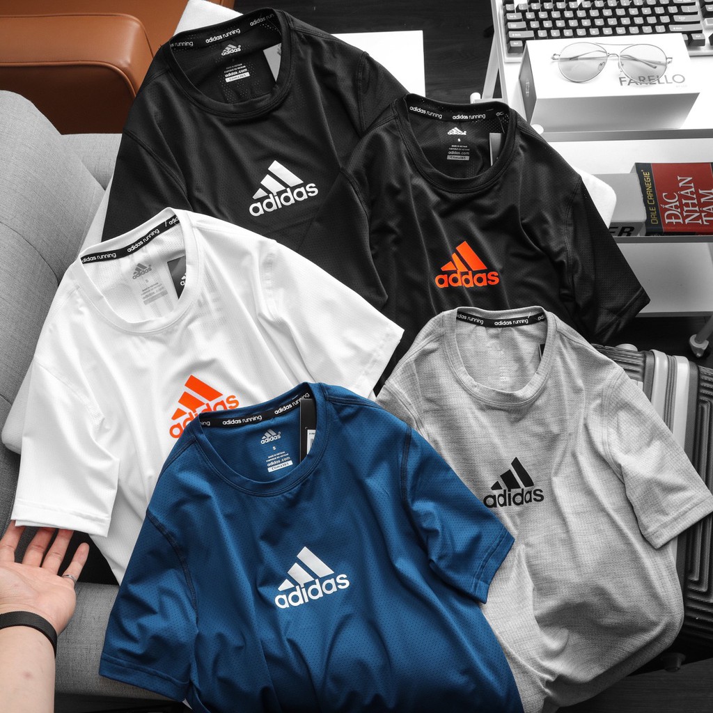 Áo thun thể thao nam/áo tập gym chất liệu dệt kim cao cấp, mặc siêu mát 4164