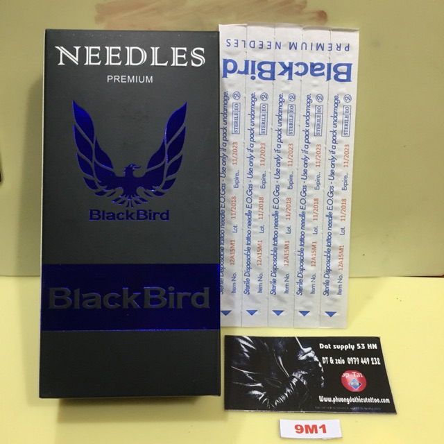 Kim xăm Black bird 9M1 đánh bóng