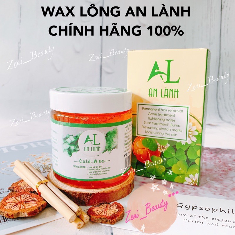 Combo wax triệt lông An Lành (tặng kèm bộ dụng cụ wax)