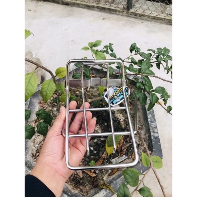 BaGa trước dream đỡ giỏ,trang trí xe hàng đẹp dày dặn.