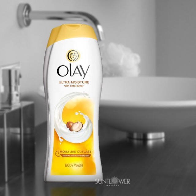 FREESHIP ĐƠN 99K- Sữa tắm OLAY Ultra Moisture 700ml (VÀNG)