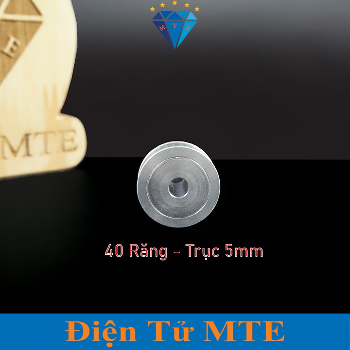 Puly GT2 40 Răng Trục 5mm - 8mm