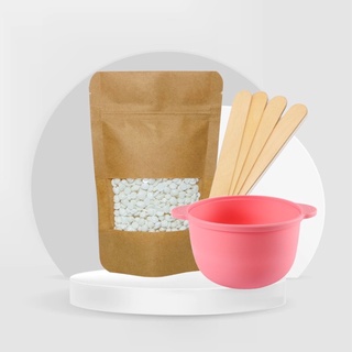  Combo Sáp Wax Lông Nóng premier kèm chén silicon nấu sáp cách thủy tiết kiệm 