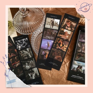 5 dải Sticker nhãn dán PET ✨HÌNH FILM và QUOTE✨ vintage trang trí sổ tay nhật kí journal điện thoại DIY