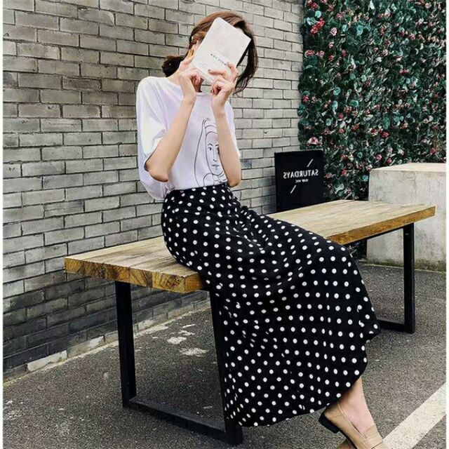 CHÂN VÁY VOAN LỤA CHỮ A