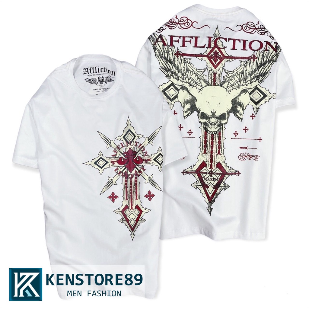 Áo thun nam cổ tròn Affliction Thailand cao cấp KENSTORE89 ATV227