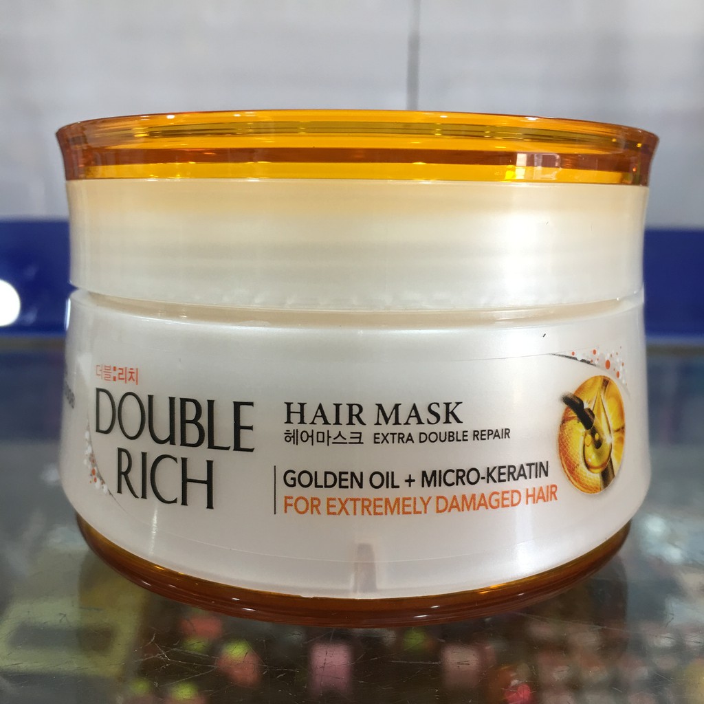 Kem ủ Double Rich chăm sóc chuyên sâu dành cho tóc nhuộm 150g