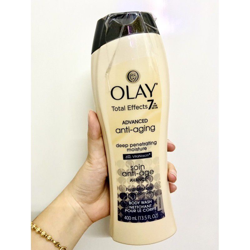 Sữa Tắm Olay Total Effects Deep Penetrating Moisture Body Wash CHÍNH HÃNG USA