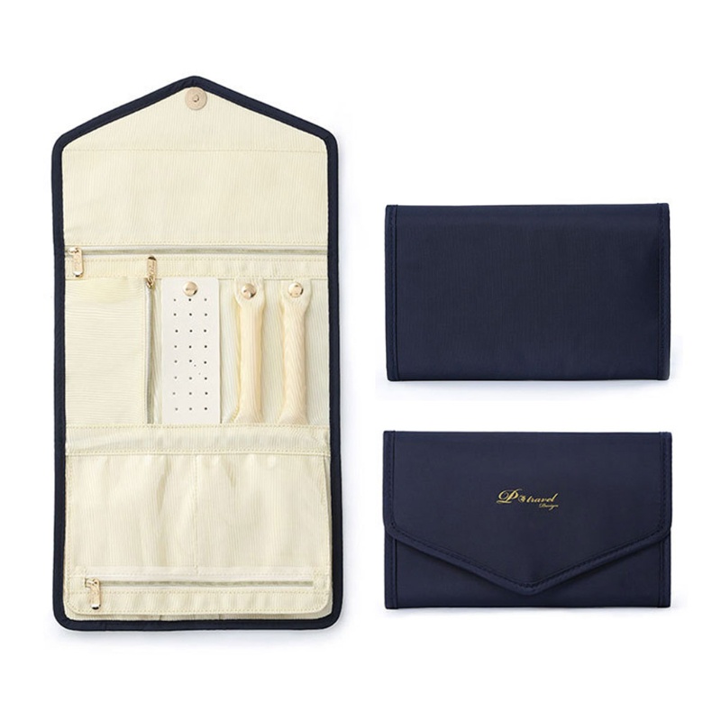 Cuộn Túi Cuộn Đựng Trang Sức / Đồng Hồ / Vòng Tay / Nhẫn Gọn Gàng Tiện Lợi Khi Đi Du Lịch