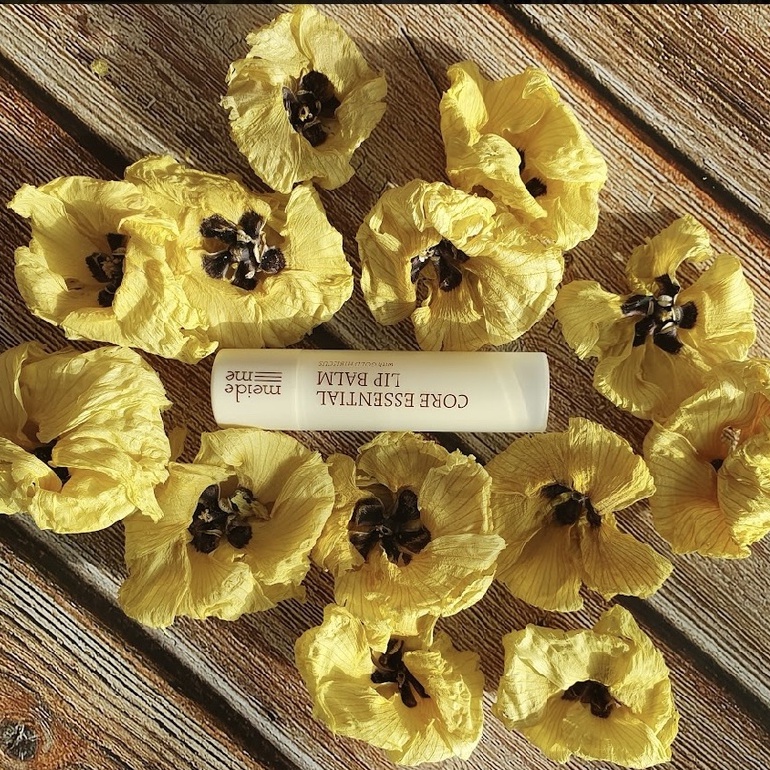 Son dưỡng môi thuần chay Meideme tinh chất hoa dâm bụt vàng