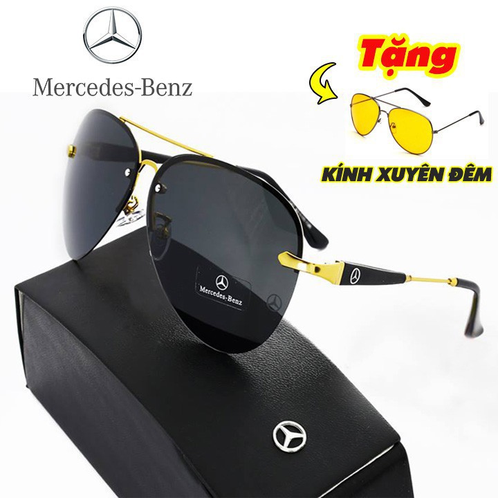 Kính mát nam Mercedes Benz cao cấp chống tia UV