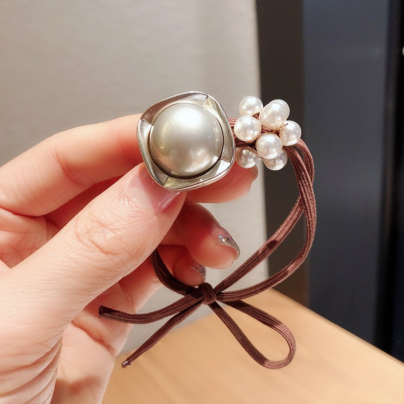 Dây cột tóc co giãn siêu xinh phong cách Hàn Quốc BX73