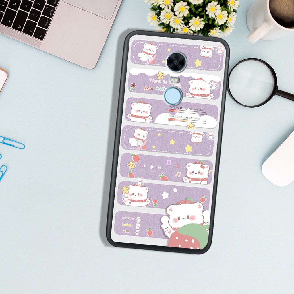 Ốp Lưng Xiaomi REDMI 5 - REDMI 5 PLUS, In Hình Sinh Động, Dễ Thương, Màu Sắc Cá Tính..