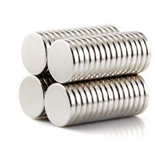 Set 10 Nam châm viên vĩnh cửu D8x1mm