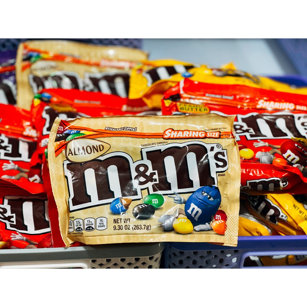 Sô cô la M&amp;M socola M&amp;M mẫu mới gói 300 gram -Mỹ