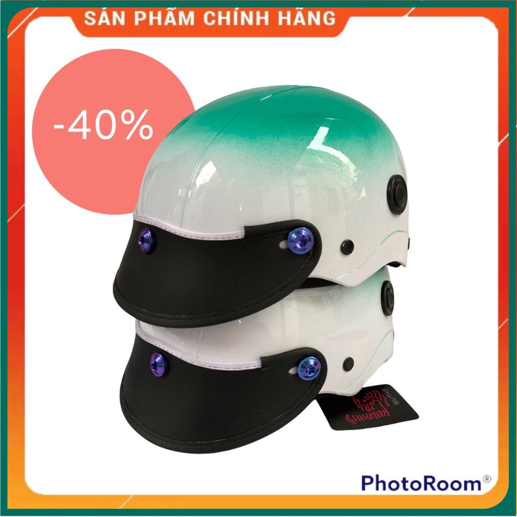 ►GIÁ TỐT◄ [Chất] Nón Bảo Hiểm LS 2 Tầng Ốc TiTan Siêu Đẹp Phủ NaNo Thời Trang Chính Hãng