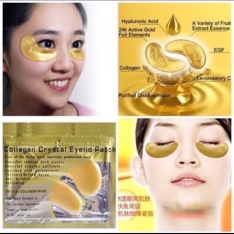 Mặt nạ mắt Collagen Crystal