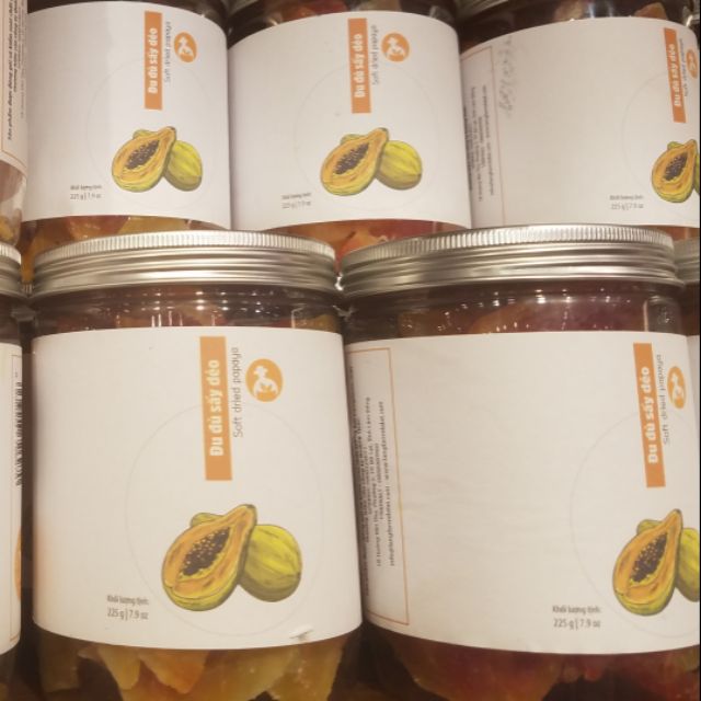 Đu đủ sấy dẻo langfarm