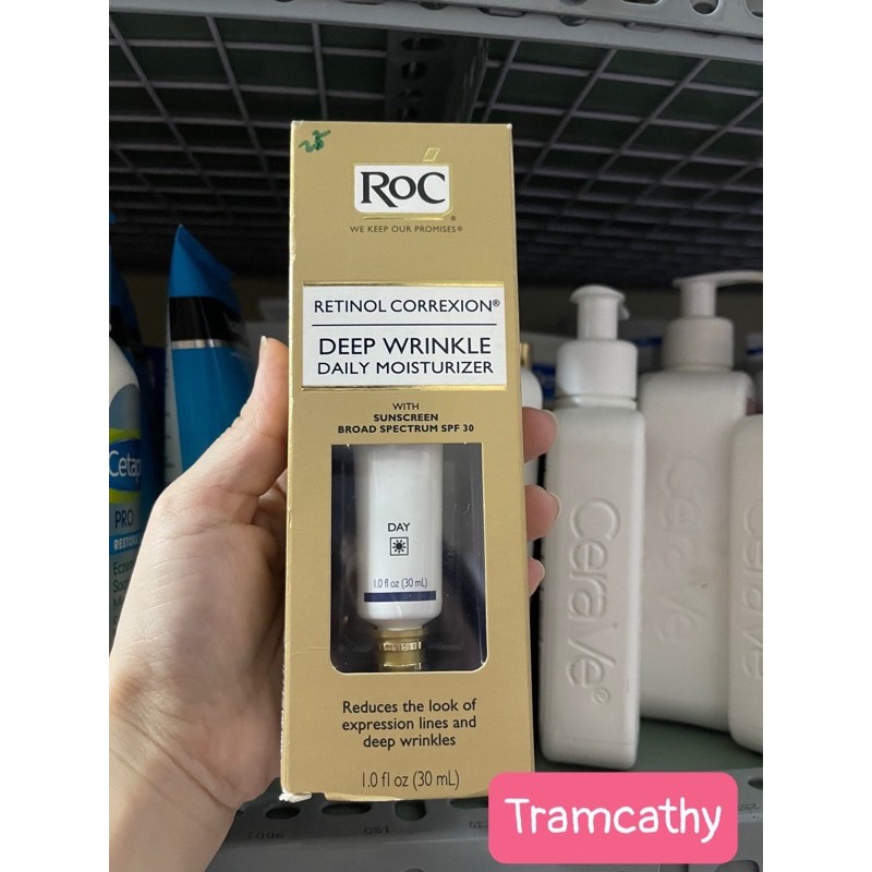 kem roc retinol kem xoá nhăn dưỡng ẩm dành cho ban ngày