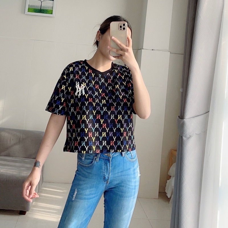 ÁO CROPTOP NY FULL CHỮ