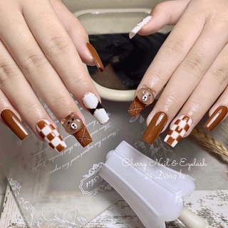 Nailbox - Mẫu Nail Thiết Kế Theo Yêu Cầu Của Khách - Mẫu Nơ