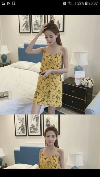 Váy ren lụa 2 lớp