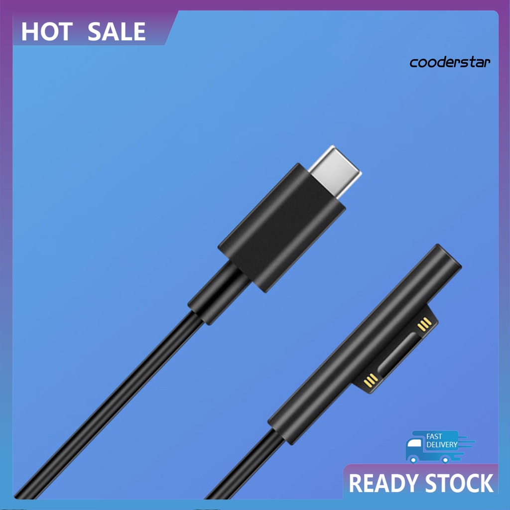 Dây cáp sạc 3A Type-c 1/1.5/1.8m cho laptop Surface Pro 3/4/5/6