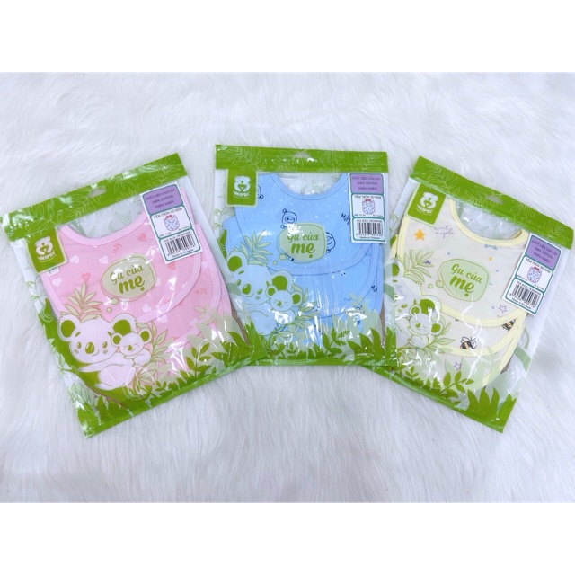 Yếm cotton set 3 Mipbi