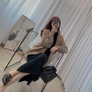 Set váy kèm cardigan - ảnh thật/ cận chất/ video