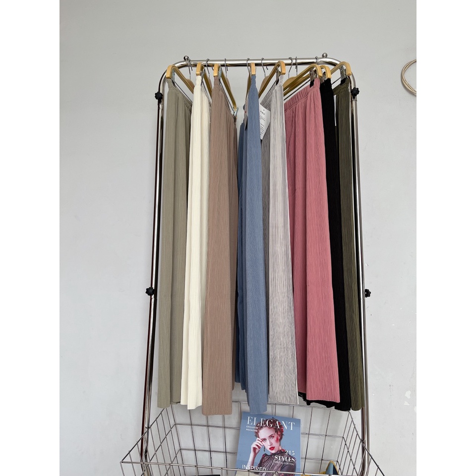 Quần Tăm Ống Rộng Cạp Chun Co Dãn Nhiều | Smide Clothing