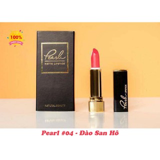 Son thỏi Pearl màu Đào San Hô