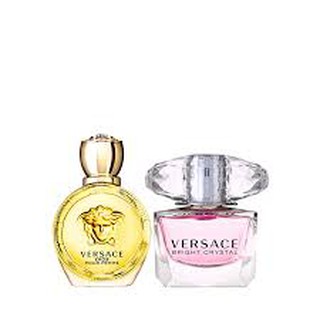 Combo Nước Hoa Mini Versace Bright Crystal 5ml - Versace Crystal Noir 5ml - Versace Eros Pour Femme 5ml - Versace Yellow