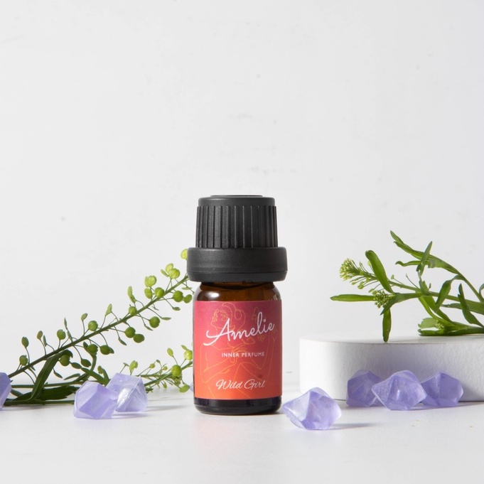 Nước Hoa Vùng Kín Amelie Wild Girl 5ml - Hương Trái Cây, Hoa Nhài, Hổ Phách, Thảo Mộc, Cam Quýt Nhẹ Nhàng Năng Động