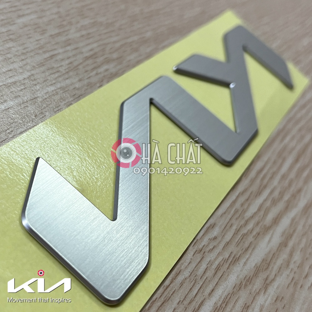 Logo KIA mới 2021 gắn ba đờ xốc & đuôi xe 160 mm 🚘 Dùng cho K3, Cerato, Sorento ... 🎯 Bảo hành 100% là hàng chính hãng