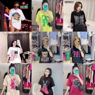Áo thun nữ phông rộng giấu quần, áo thun quảng châu unisex túi zip xịn xò