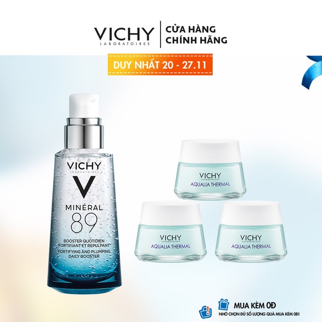 Bộ Serum Khoáng phục hồi chuyên sâu Vichy Mineral 89 | BigBuy360 - bigbuy360.vn