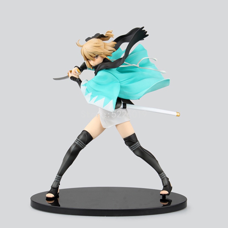 Mô Hình Nhân Vật Okita Souji Saber Hoạt Hình Fate/Grand Order Kích Thước 27cm
