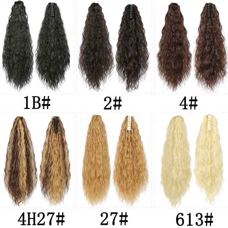 Tóc Giả Đuôi Ngựa Xoăn Dài Thời Trang Nữ