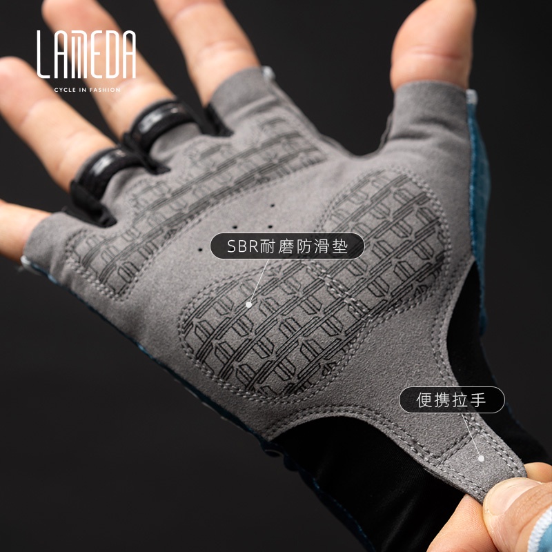 Găng Tay Đạp Xe Nửa Ngón Chống Sốc Thoáng Khí Mẫu Mới Dành Cho Nam Nữ Laeda 2022 2022