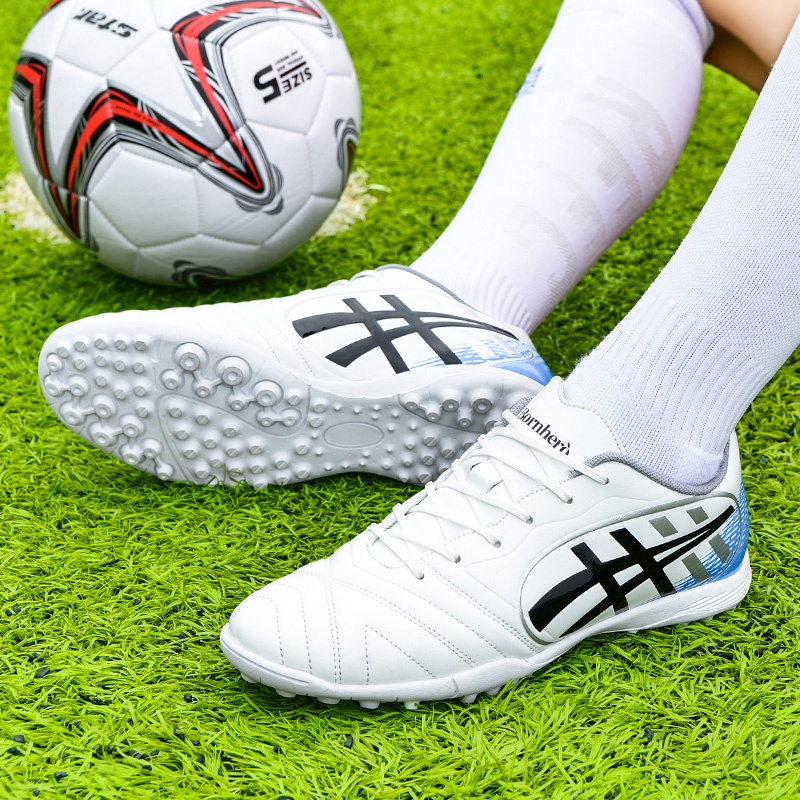 giày đá bóng trẻ em futsal asic s cổ thấp nam tf soccer football shoes giày đá banh sân cỏ nhân tạo giay da bong size 30-45