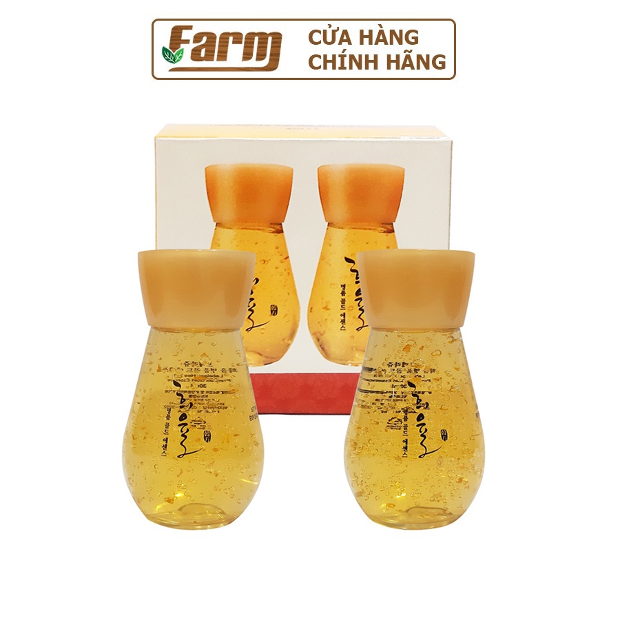 Set 2 chai Serum Tinh Chất Vàng 24K Lebelage Heeyul Premium Essence