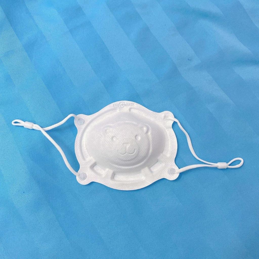 Khẩu trang 3d cho bé hình gấu dễ thương UNI MASK Set 3 cái siêu cute | BigBuy360 - bigbuy360.vn