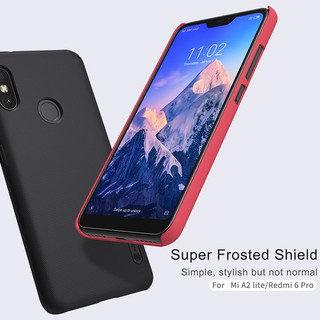 ỐP LƯNG XIAOMI REDMI 6 PRO NILLKIN NHỰA CỨNG CHÍNH HÃNG
