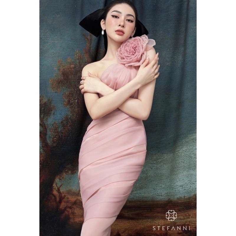 Hoa cài áo cover Stefanni size 20cm