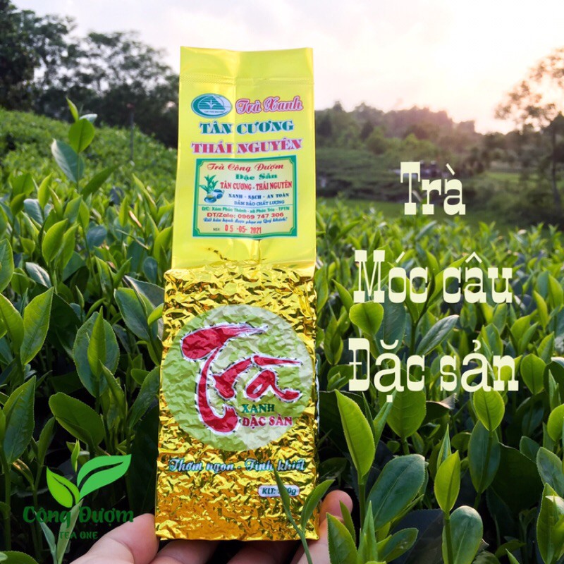 [Mua 1 Tặng 1] -Trà Xanh Thái Nguyên-100g[CÔNGĐƯỢM]Trà Móc Câu Tân Cương Đặc Sản