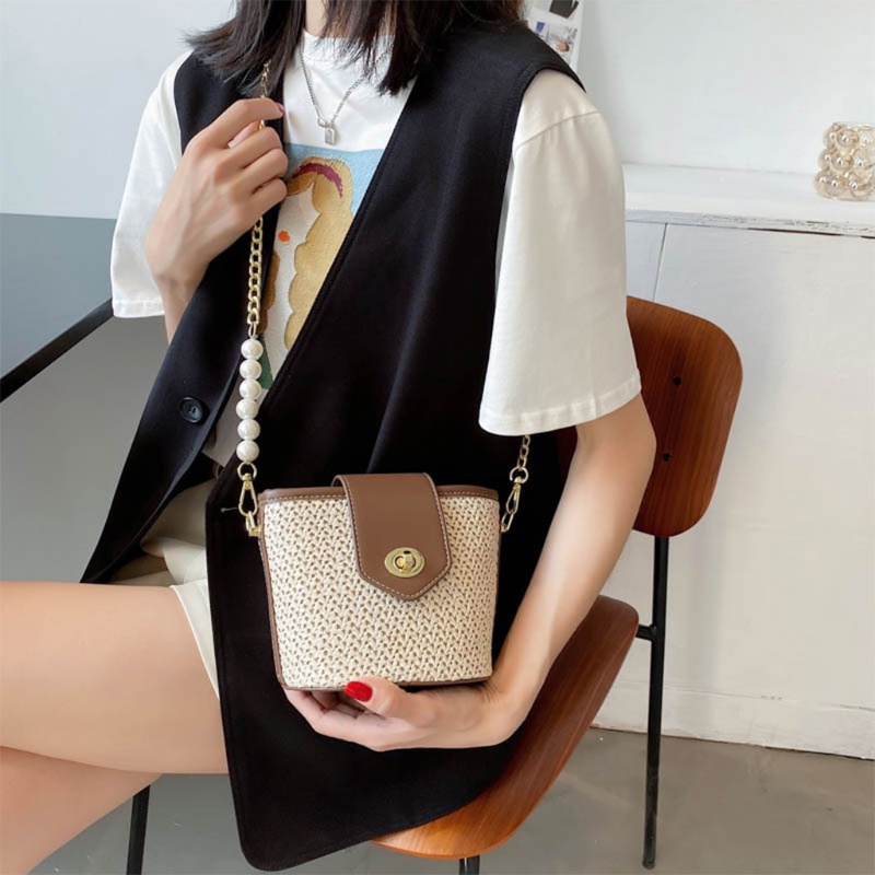 Túi Xách Đeo Chéo Da Giả Thời Trang Hàn Cho Nữ