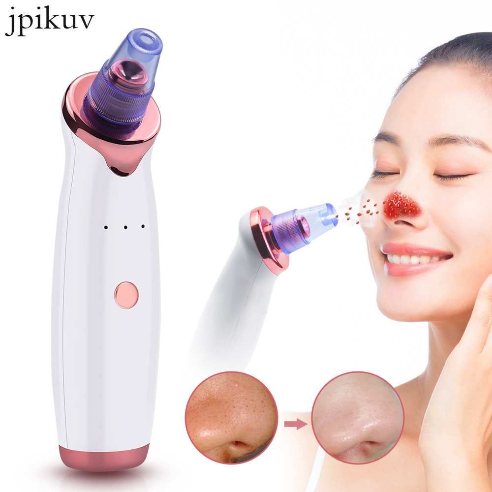 Blackhead Remover Face Deep Nose Cleaner T Zone Pores Acne Spine Removal Vacuum Suction Facial Diamond Beauty Clean Skin Tool