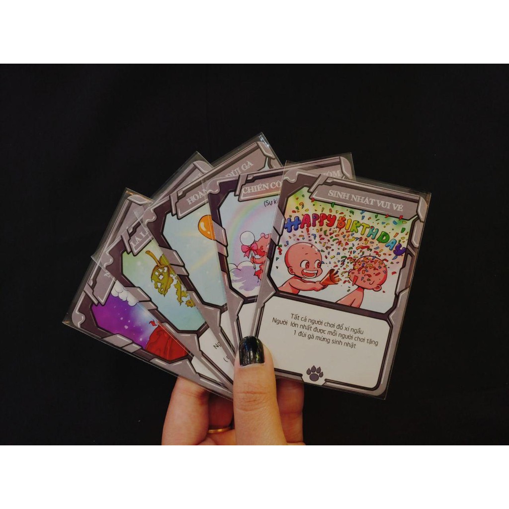 Sleeves bọc bài board game Lớp học Mật ngữ - Siêu Thú Ngân Hà