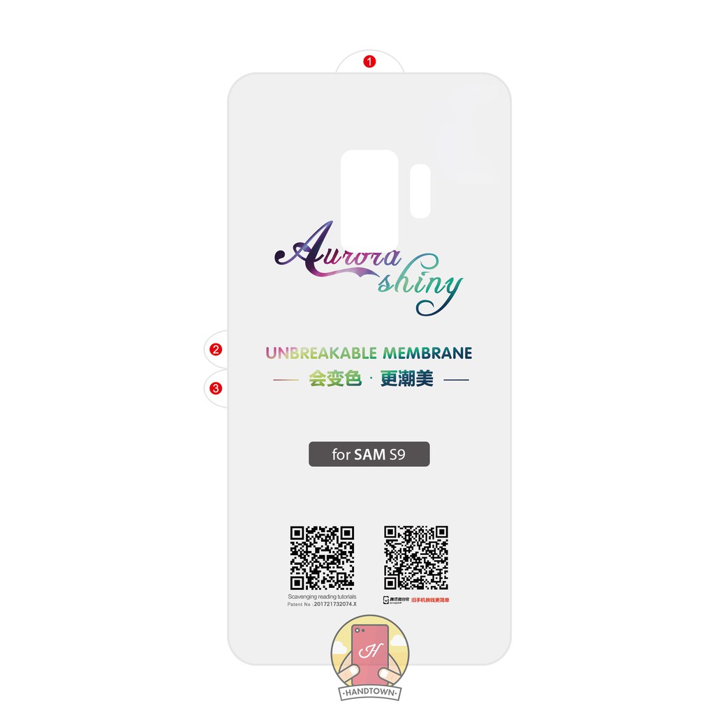 Miếng Dán Mặt Lưng PPF Dành Cho Samsung NOTE 8, NOTE 9, S9, S9 PLUS