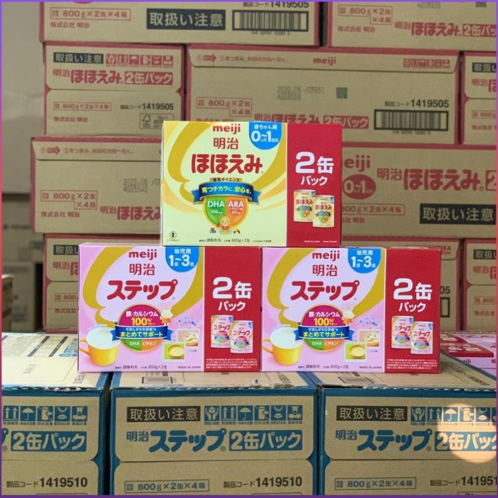 [DATE:04/2023] Sữa Meiji Nội Địa Nhật lon số 0 và số 9 800g